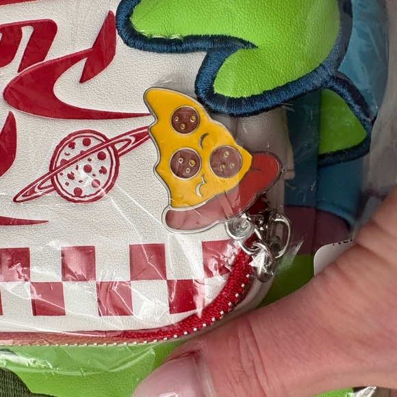 Loungefly Blue and Green Alien Backpack - Picture 13 of 13